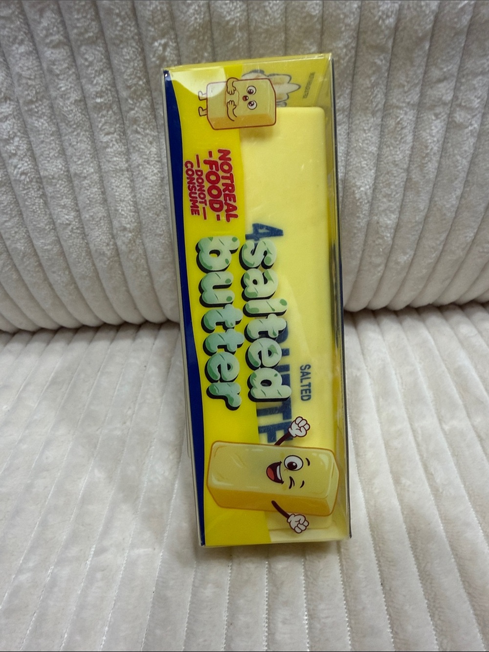 Crunchy Butter Squishy. Slow rise. New in package. - Yellow.